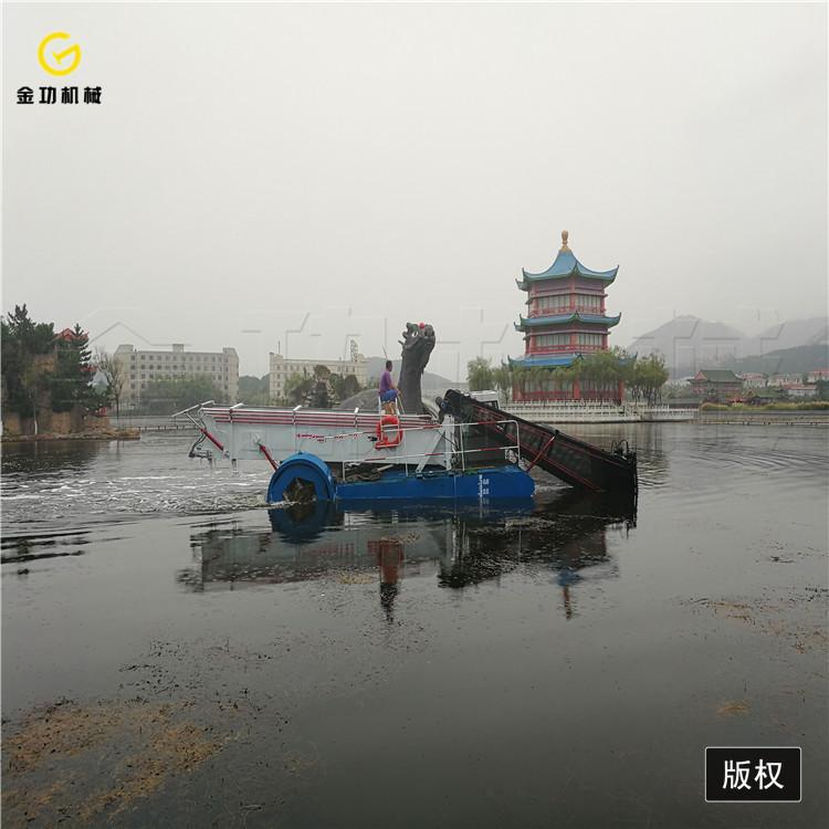 水草收割船   全自动水葫芦打捞船