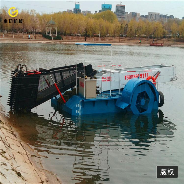 自动割草船   水葫芦粉碎清理船