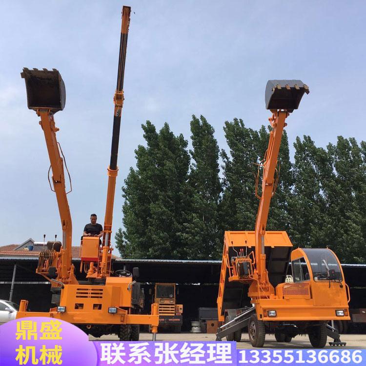 全国包邮随车挖专业定制车载挖掘机装载一体机工地专用随车挖