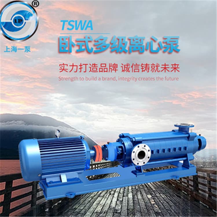 多级泵 上海一泵100TSWA卧式多级离心泵 高扬程卧式离心泵