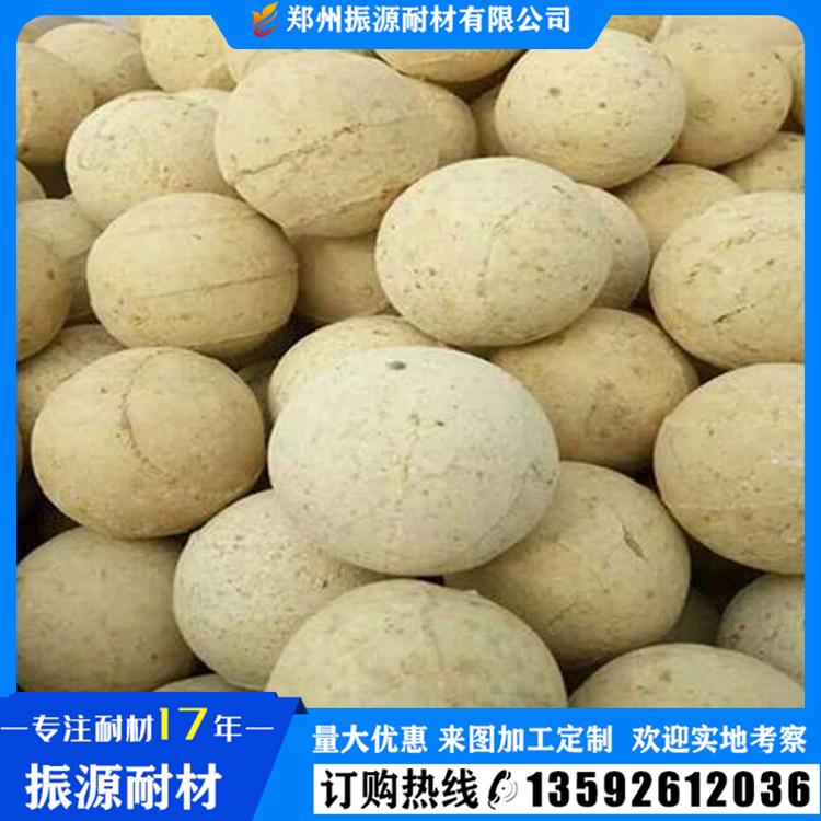 65高铝耐火球 耐高温耐火球  振源专业生产优质耐火球