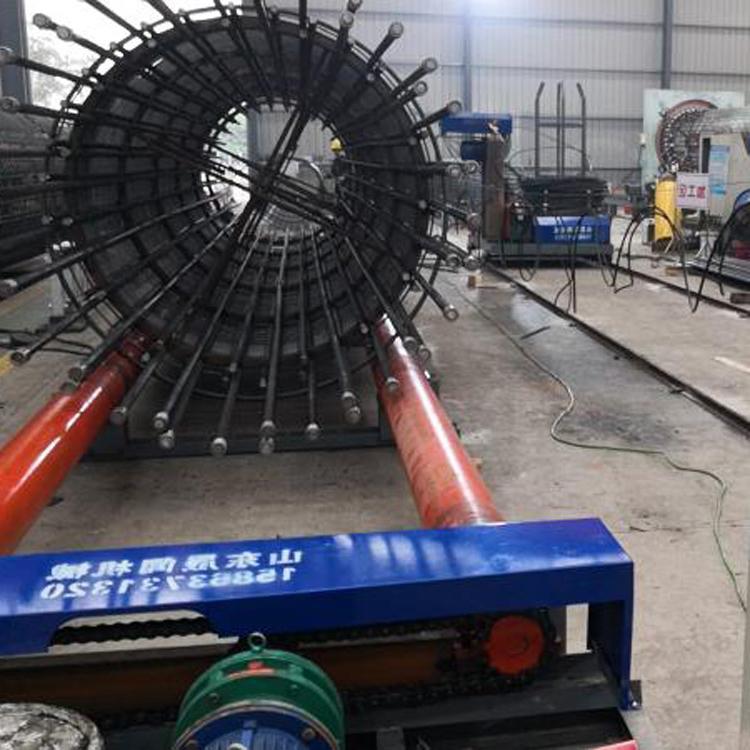 双筋钢筋笼绕筋机 全自动数控钢筋绕筋机 高铁建筑绕筋机设备
