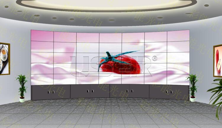彩能  内曲面液晶拼接屏 液晶拼接屏曲型屏与曲面液晶电视机的区别 曲面/弧形液晶拼接屏  曲面拼接屏,曲面液晶拼接屏效果图片,65寸曲面液晶拼接屏 曲面透明液晶拼接屏的安装须注意哪些事项