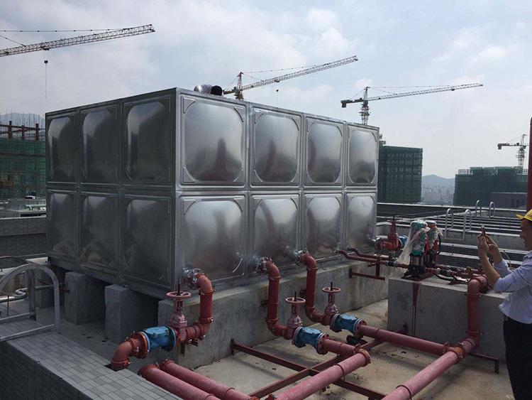 水箱批发厂家生活水箱厂家3公分橡胶外护彩钢水箱