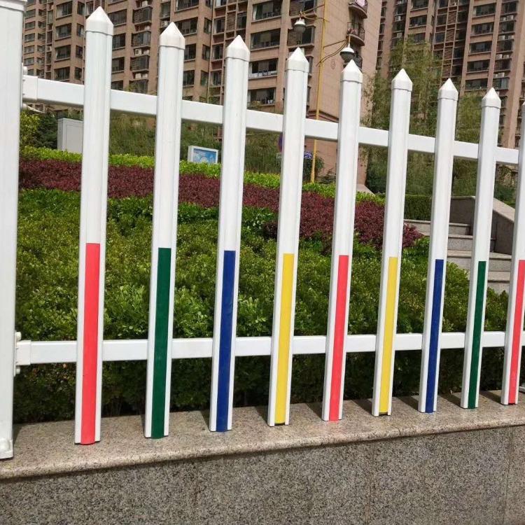 直销隔离草坪护栏_PVC塑钢绿化园林护栏_别墅绿化护栏