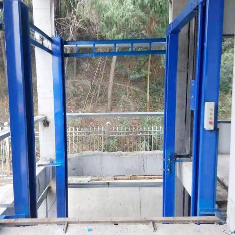 汽车升降平台定制安装液压货梯固定导轨式升降机货物升降平台价格