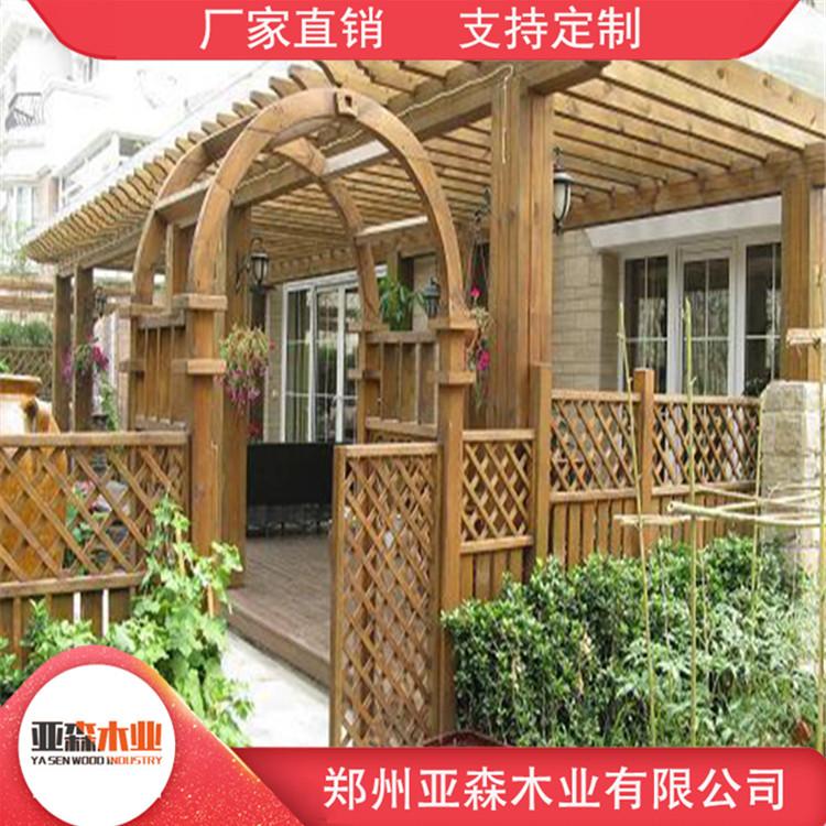 防腐木葡萄架 公园防腐木花架 现货供应 价格优惠