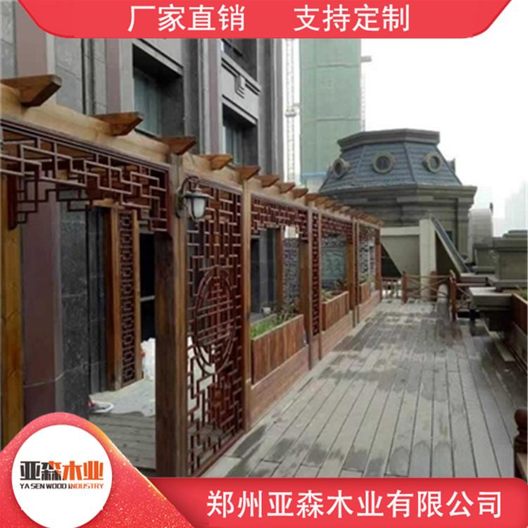 防腐木葡萄架 公园防腐木花架 支持定制 售后无忧