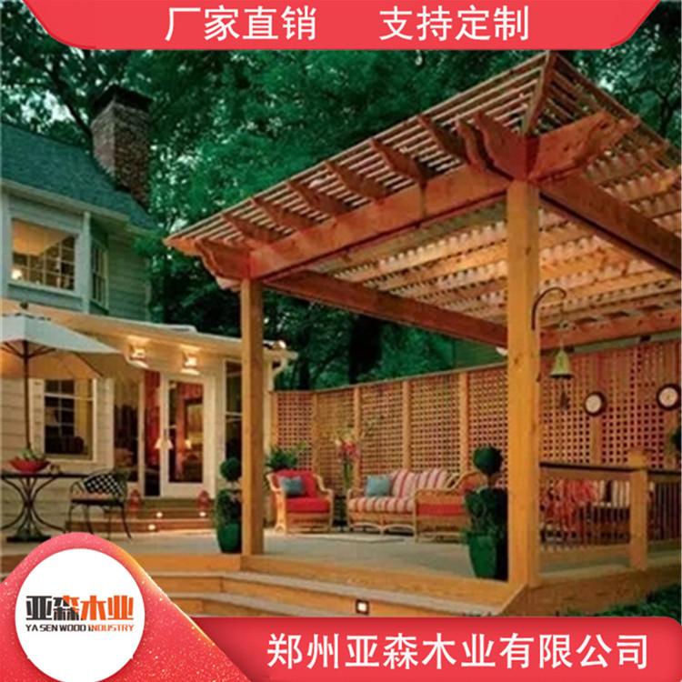 防腐木花架价格 防腐木网格花架 免费设计 上门安装