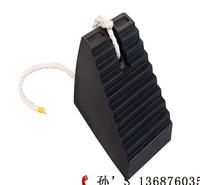 橡胶<em>防</em>溜车垫块 青岛凯东橡胶停车楔 橡胶定位挡车器黄色