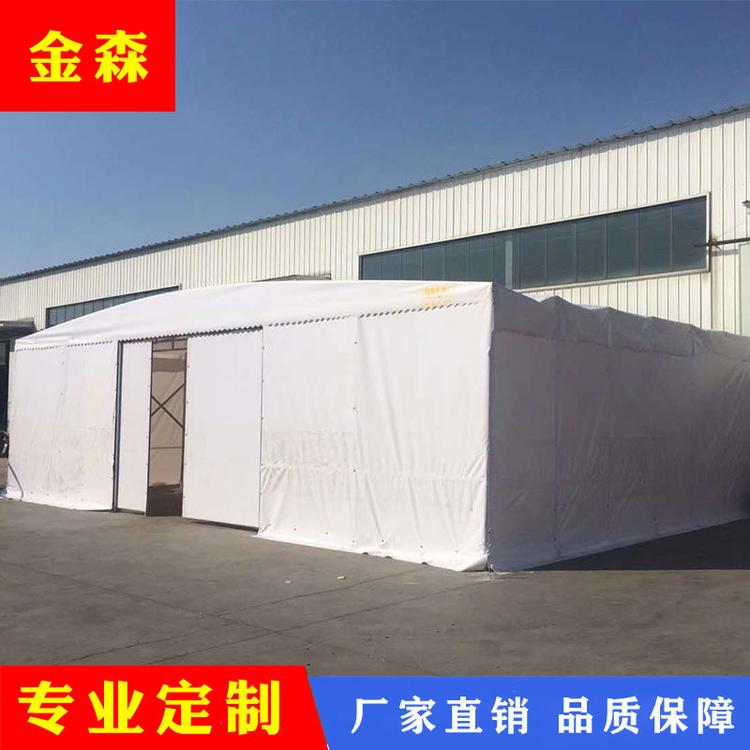 伸缩篷户外遮阳篷 推拉篷生产厂家 济南推拉棚