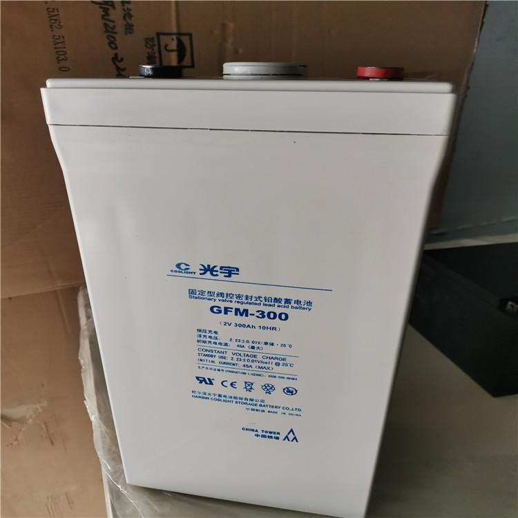 光宇蓄电池GFM-300 2V300AH铅酸电池 免维护储能蓄电池厂家 直流屏