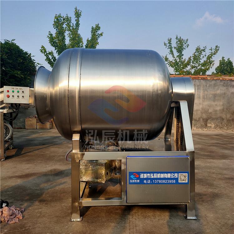 泓辰300型真空滚揉机 肉制品腌制嫩化滚揉机 全自动鲜肉腌制机