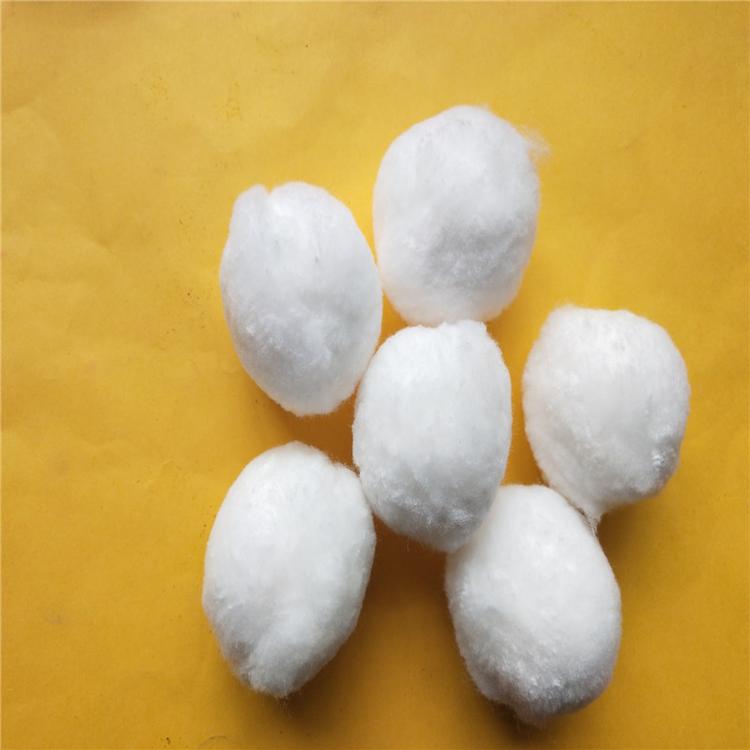 纤维球滤料价格 人工扎丝纤维球滤料