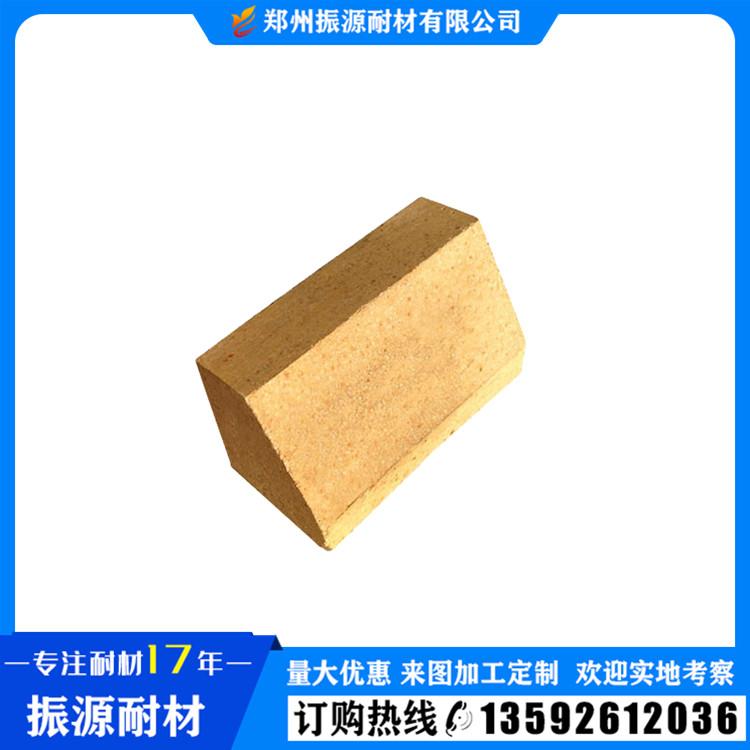 黏土拱角砖 黏土质耐火材料 工业窑炉专用拱角砖 厂家定制价格美丽