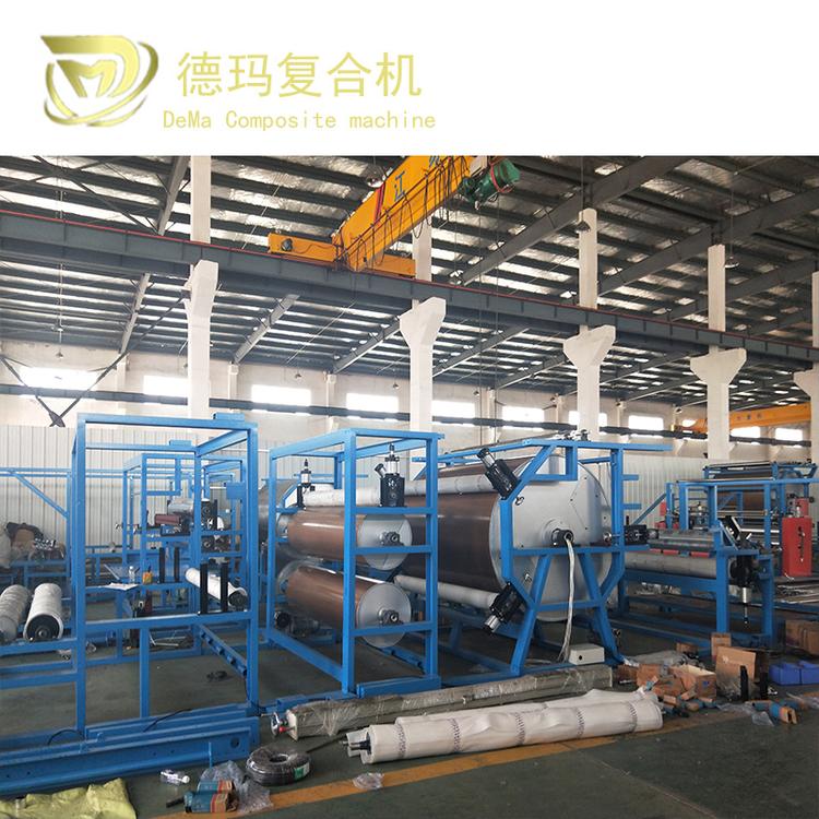 厂家直销针织面料复合机PVC灯箱广告布复合机TPU防水透气膜复合机