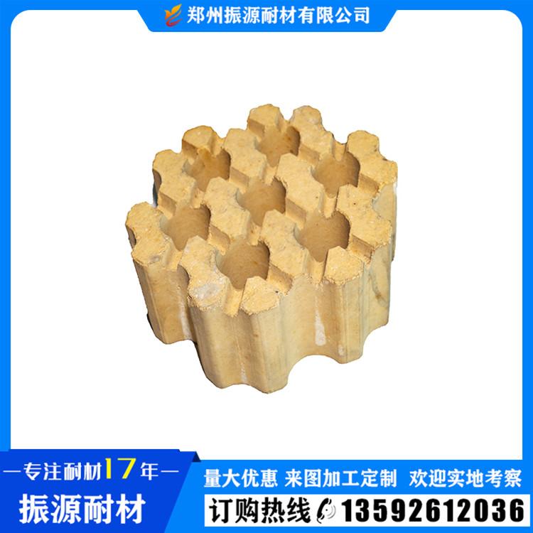 七孔格子砖 多孔格子砖 热风炉格子砖 振源厂家优惠价格实在