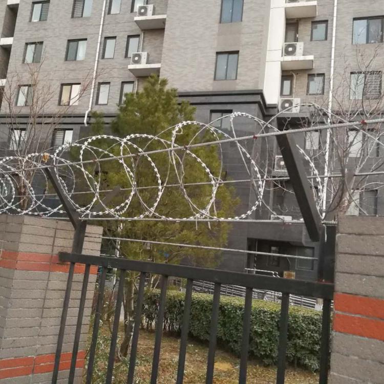 刺铁丝 刺绳围墙防爬刀片刺铁丝现货 飞腾