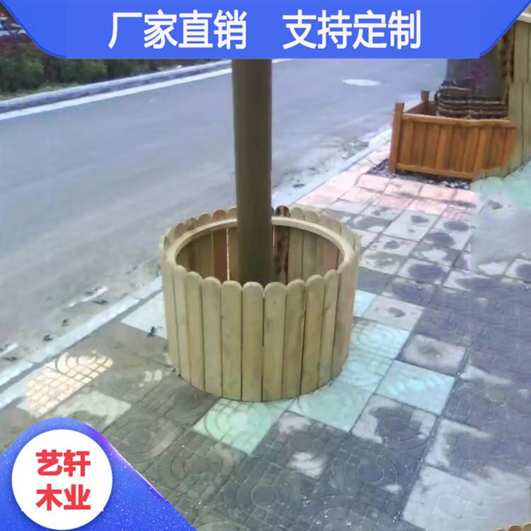 厂家定制防腐木组合花箱 景区防腐木花箱 常年供应 售后无忧