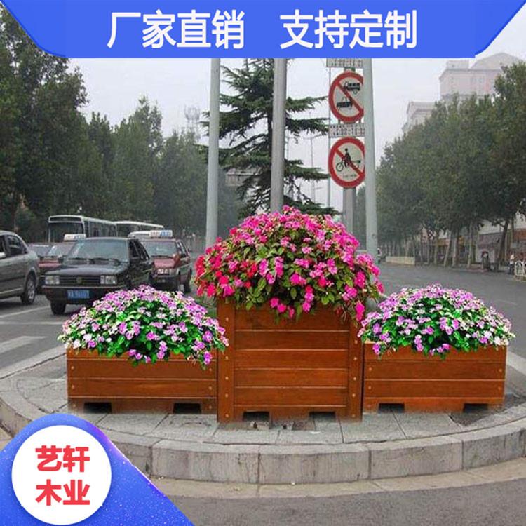 室外防腐木花箱 防腐木花箱制作 常年供应 售后无忧
