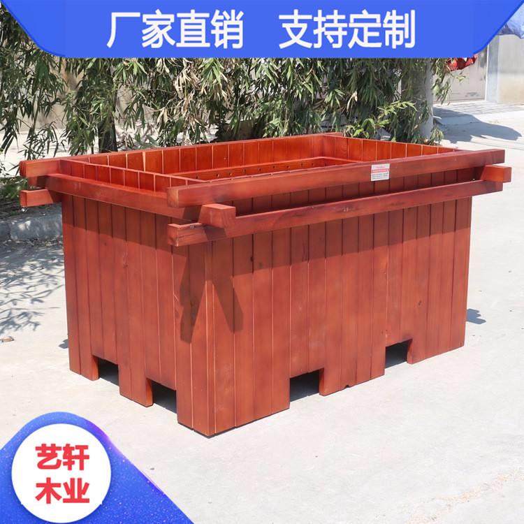 防腐木花盆花箱 防腐木花箱 款式多样 物美价廉