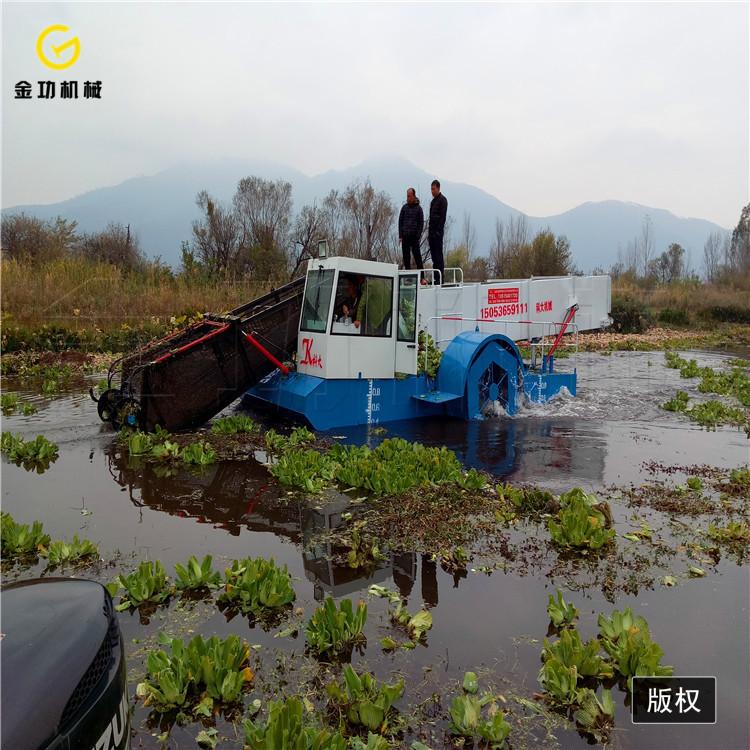 全自动水葫芦打捞船    全自动 水草收割船