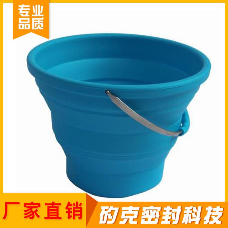 定制创意折叠硅胶水桶便携式果蔬清洗橡胶水桶