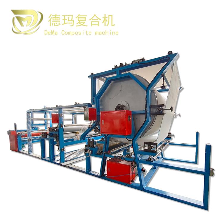 厂家供应牛仔布专用PU胶贴合机水胶压棉复合机鸡皮绒羊剪绒复合机