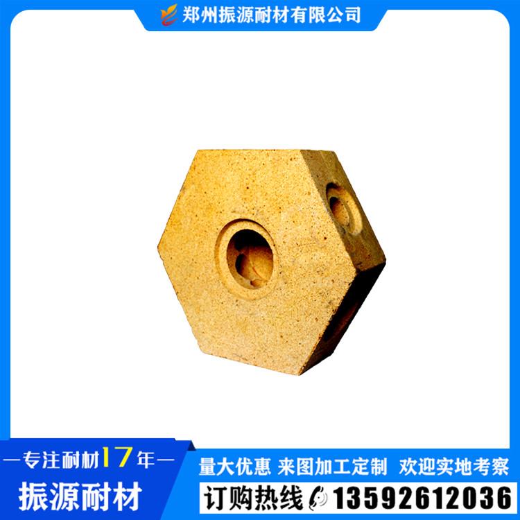一级流钢中心砖 六边中心砖  河南流钢砖 量大优惠