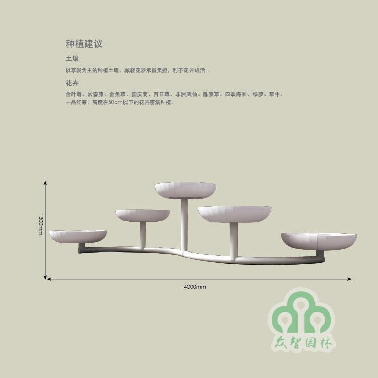 景观花架 艺术组合花架