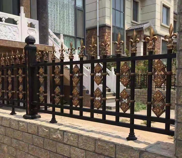 厂家铝艺护栏围栏_高档别墅小区庭院铝合金栏杆_铸铝围栏_厂家定制