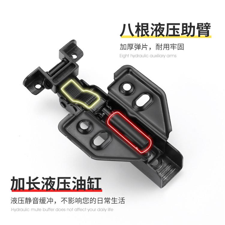 顺德液压阻尼铰链品牌价格 橱柜不锈钢铰链型号尺寸规格材质304