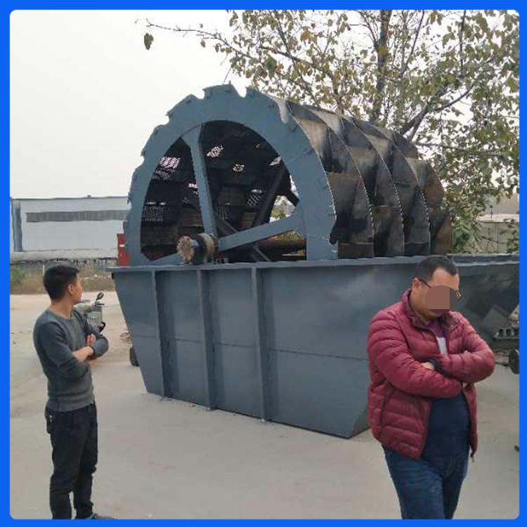 产地供应洗砂机 水洗轮价格 河沙水洗轮