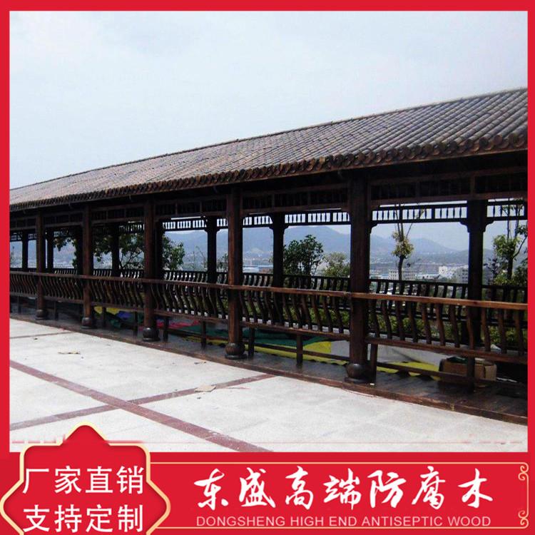 防腐木木质长廊 防腐木廊架 木质长廊 免费设计 上门安装