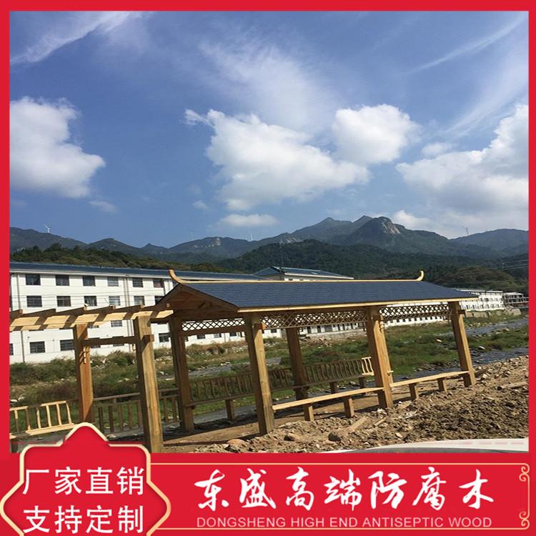 防腐木长廊价格 防腐木廊架 木质长廊 款式多样 量大从优