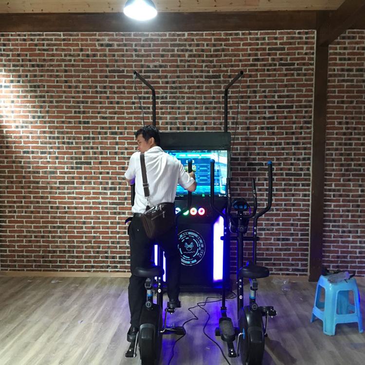 VR动感单车VR运动健身设备vr设备厂商vr电子游乐设备厂家vr脚踏车健身乐阳