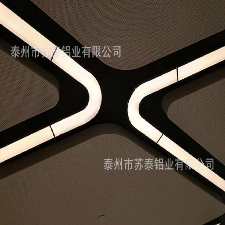 加工耐用LED灯槽 会议厅 办公室灯槽 多功能灯槽