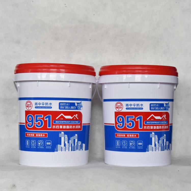水性951聚氨酯防水涂料 SBS聚氨酯使用屋面防水防渗涂料 厂家直销