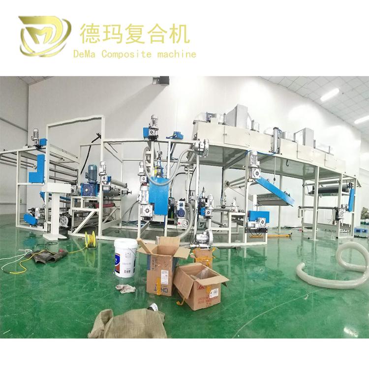 厂家直销环保热熔胶两用服装面料复合机热熔胶膜贴合机