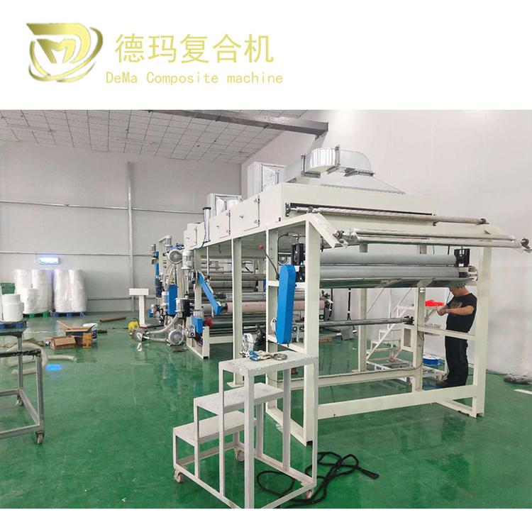 厂家直销湿气反应型PUR热熔胶复合机 环保型汽车内饰材料贴合机