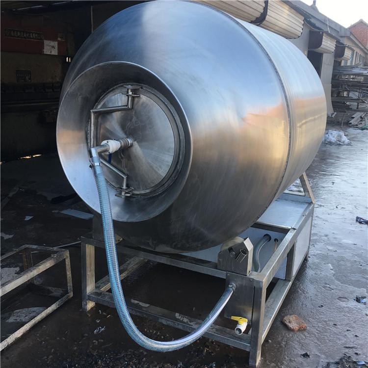 液压滚揉机 不锈钢滚揉机加水机猪牛羊肉加工商用大型真空滚揉机