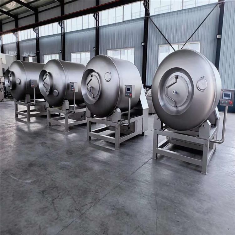 不锈钢真空滚揉机 商用肉类真空滚揉腌制机 全自动腌肉机