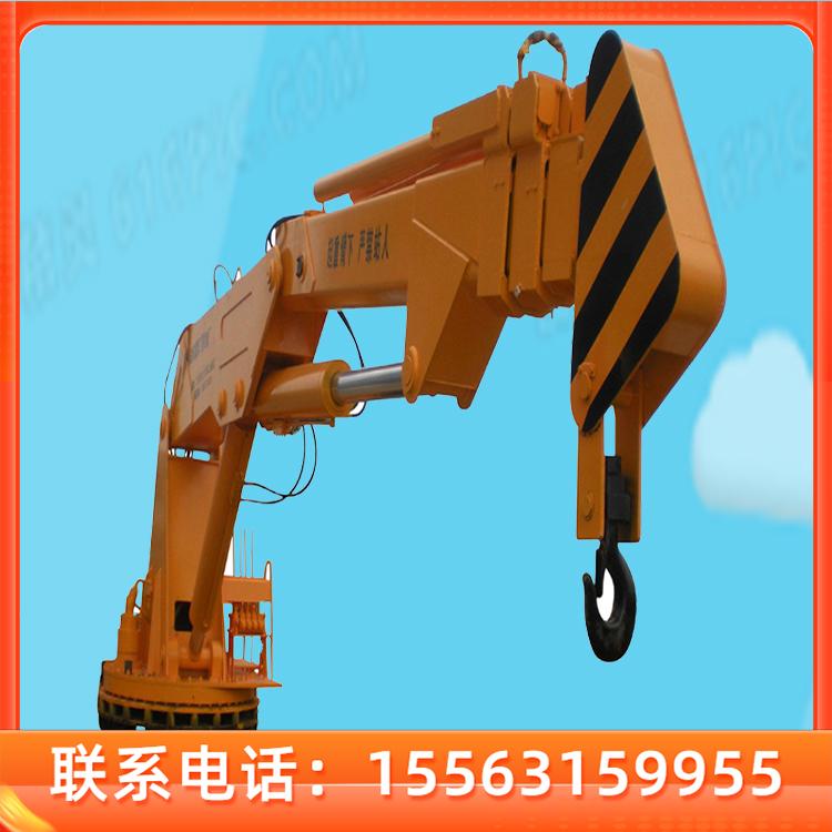 山东厂家定做6吨船吊起重机 大型船舶克令吊 小型船用吊