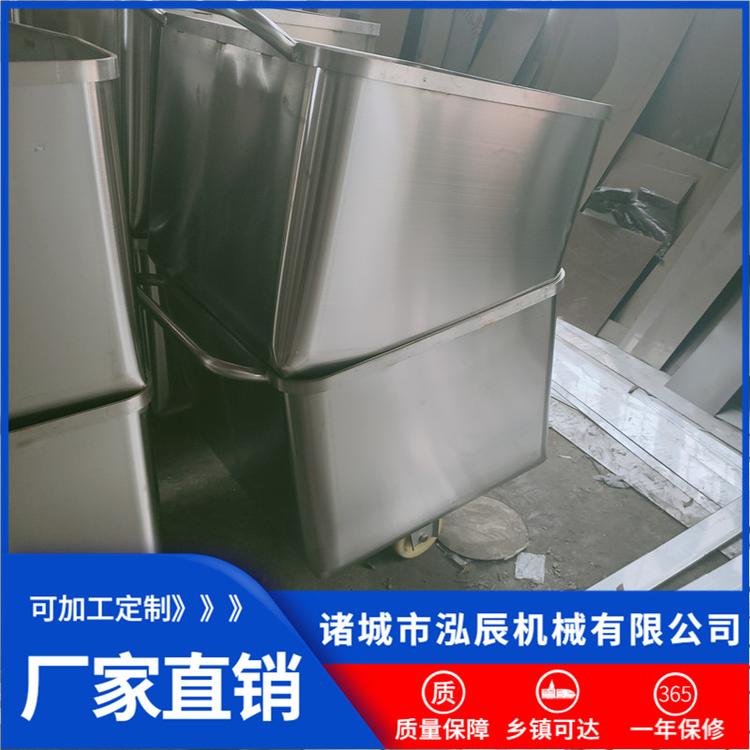 供应食品上料机料斗车 304不锈钢小料车 圆脚小料车 厂家批发