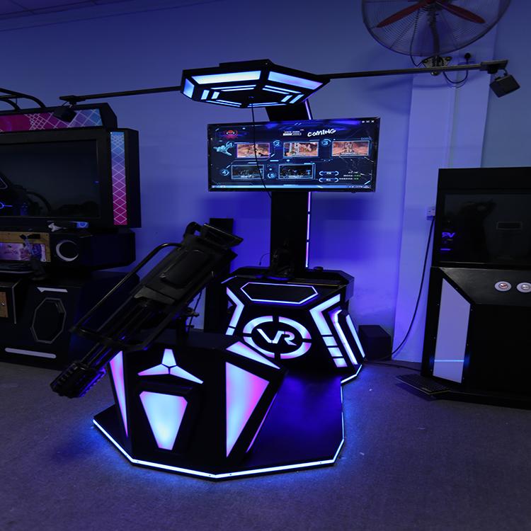 VR加特林火力全开vr电玩设备9DVR大型设备VR模拟射击乐阳设备