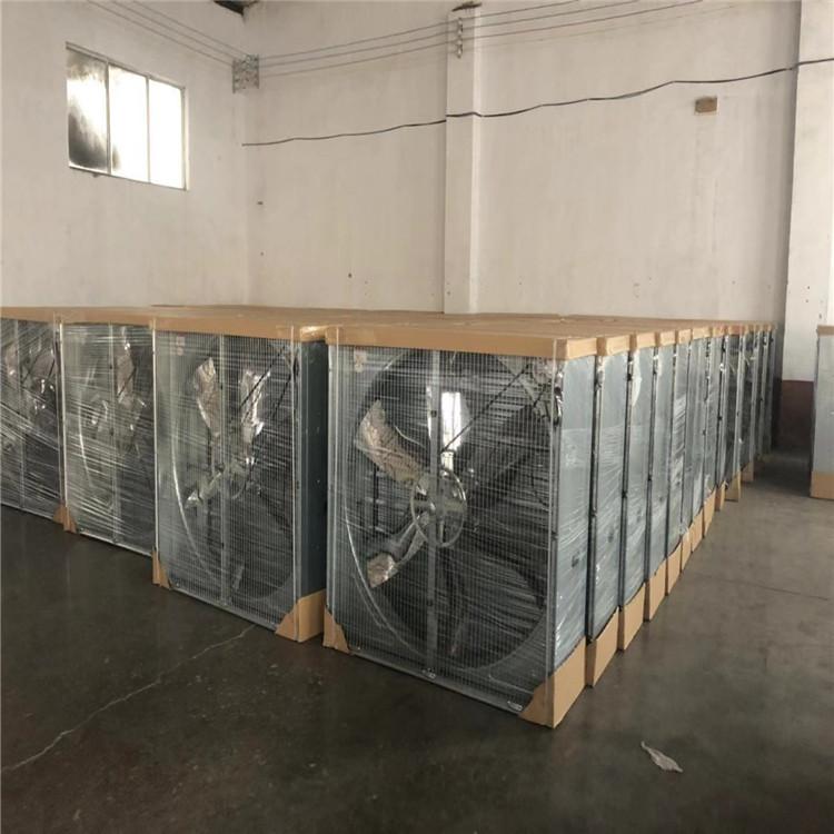 山东多面体定制镀铝锌负压风机 大风量工业排风扇 养殖场通风降温设备