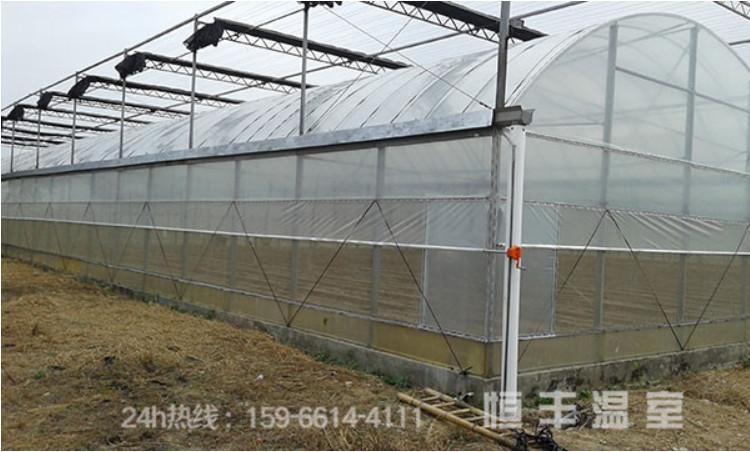 薄膜连栋温室骨架供应 连栋温室建造 连栋膜棚厂家 恒丰温室