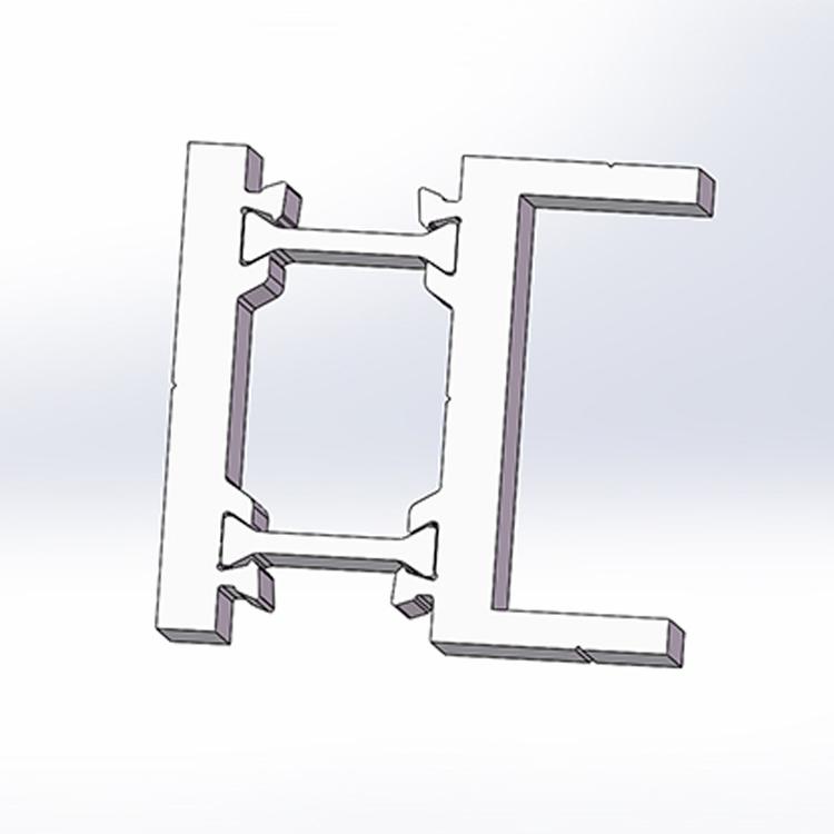铝合金节能材料 断桥铝型材 QCM-120-180隔热建筑幕墙铝型材