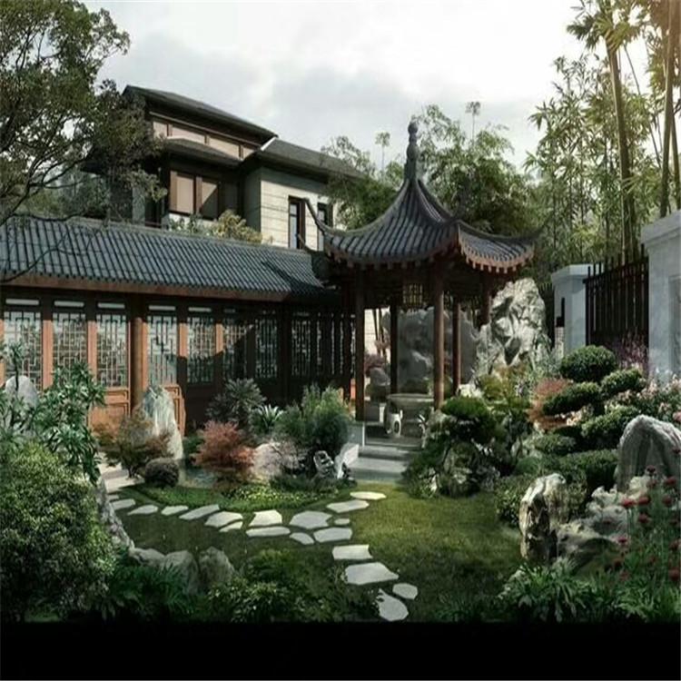 菏泽古建半亭   中式古建凉亭安装