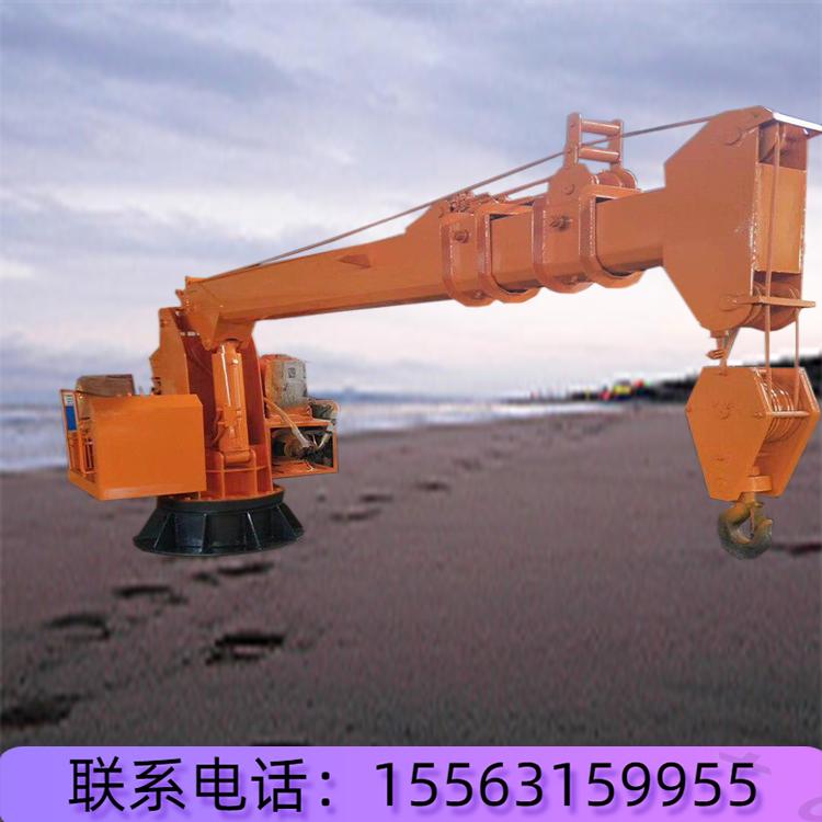 码头港口吊 船用起重机机 液压伸缩臂固定吊车 久胜机械